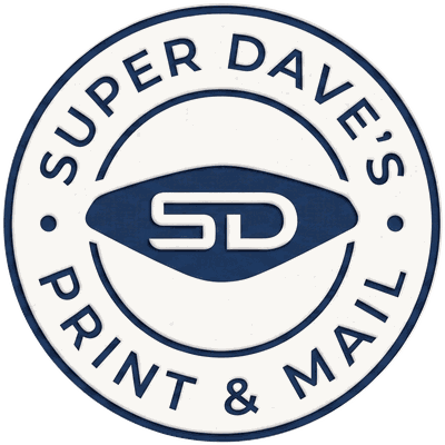 Super Dave's Print & Mail logo