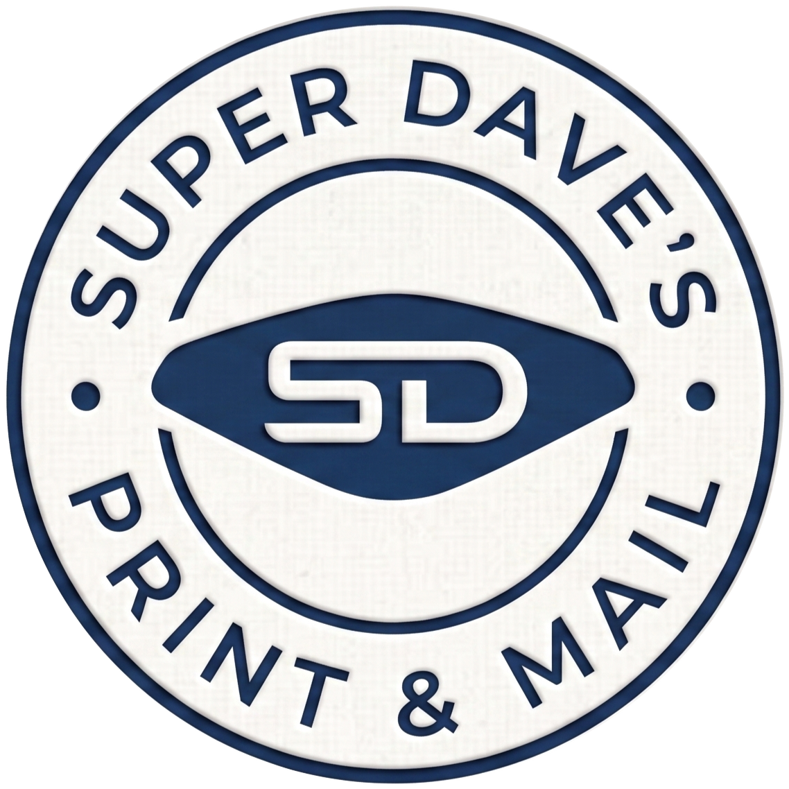Super Dave's Print & Mail logo